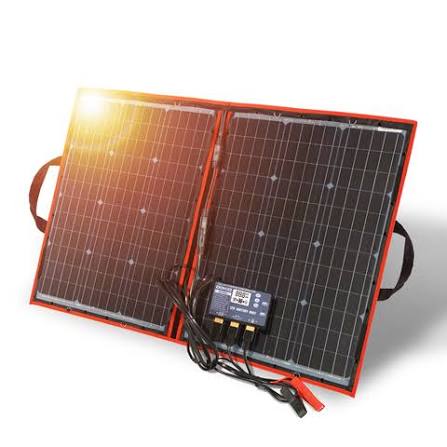 DOKIO 100W 12V Panel solar plegable