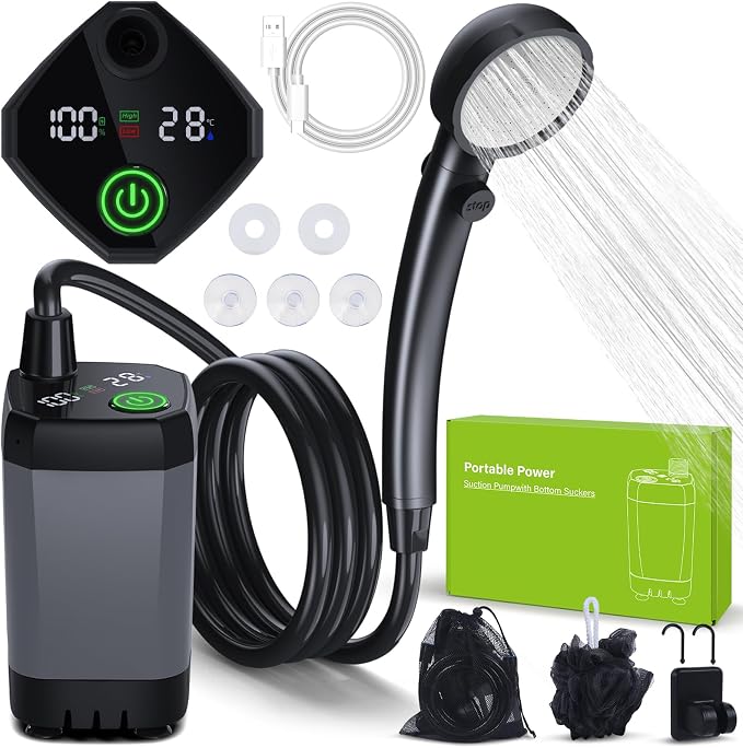 Ducha portátil recargable 6000mAh