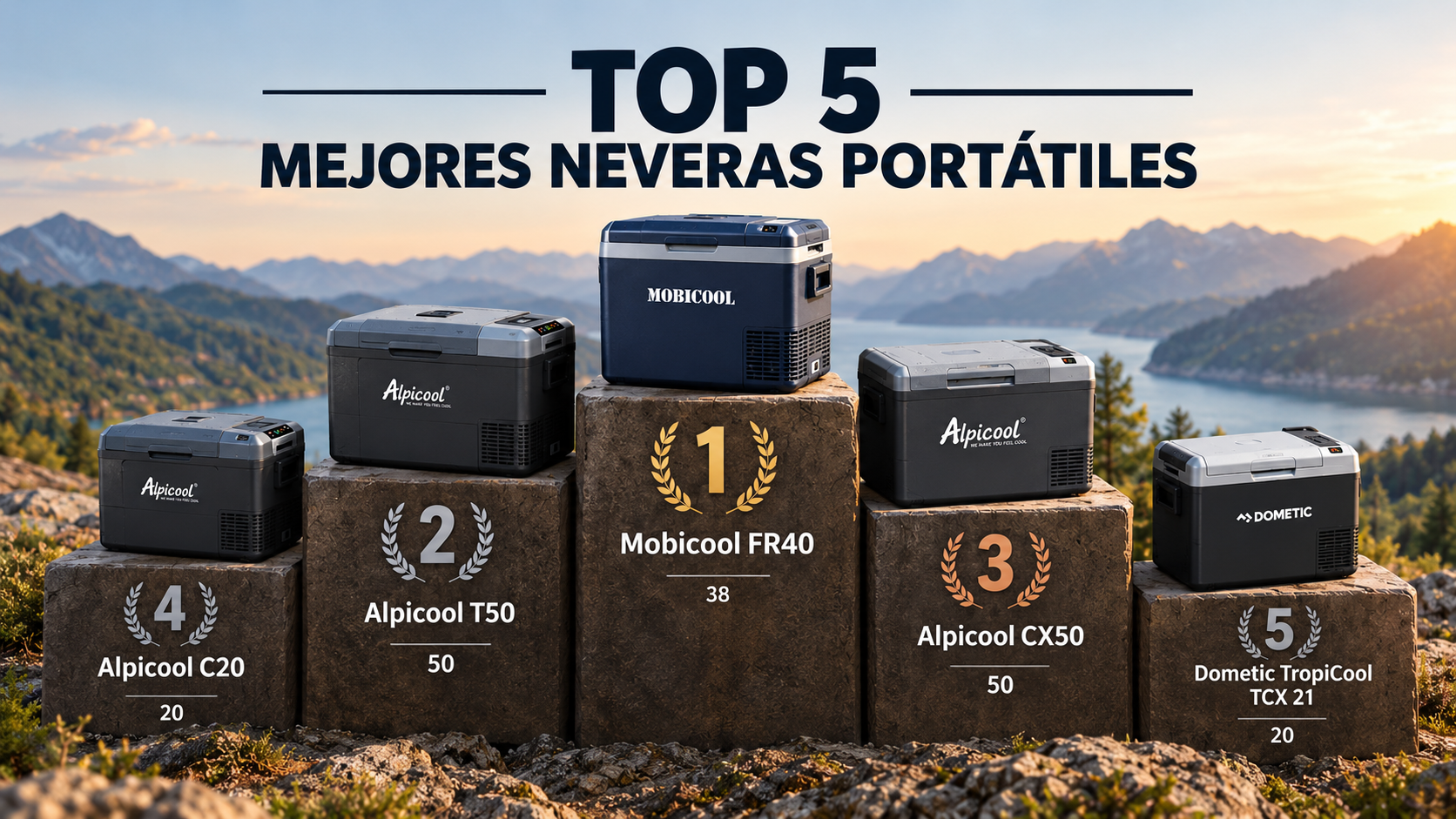 Top 5 mejores neveras portátiles para furgoneta camper